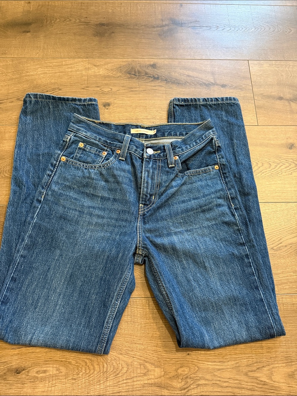 Levi's Classic Blue Straight-Leg Jeans